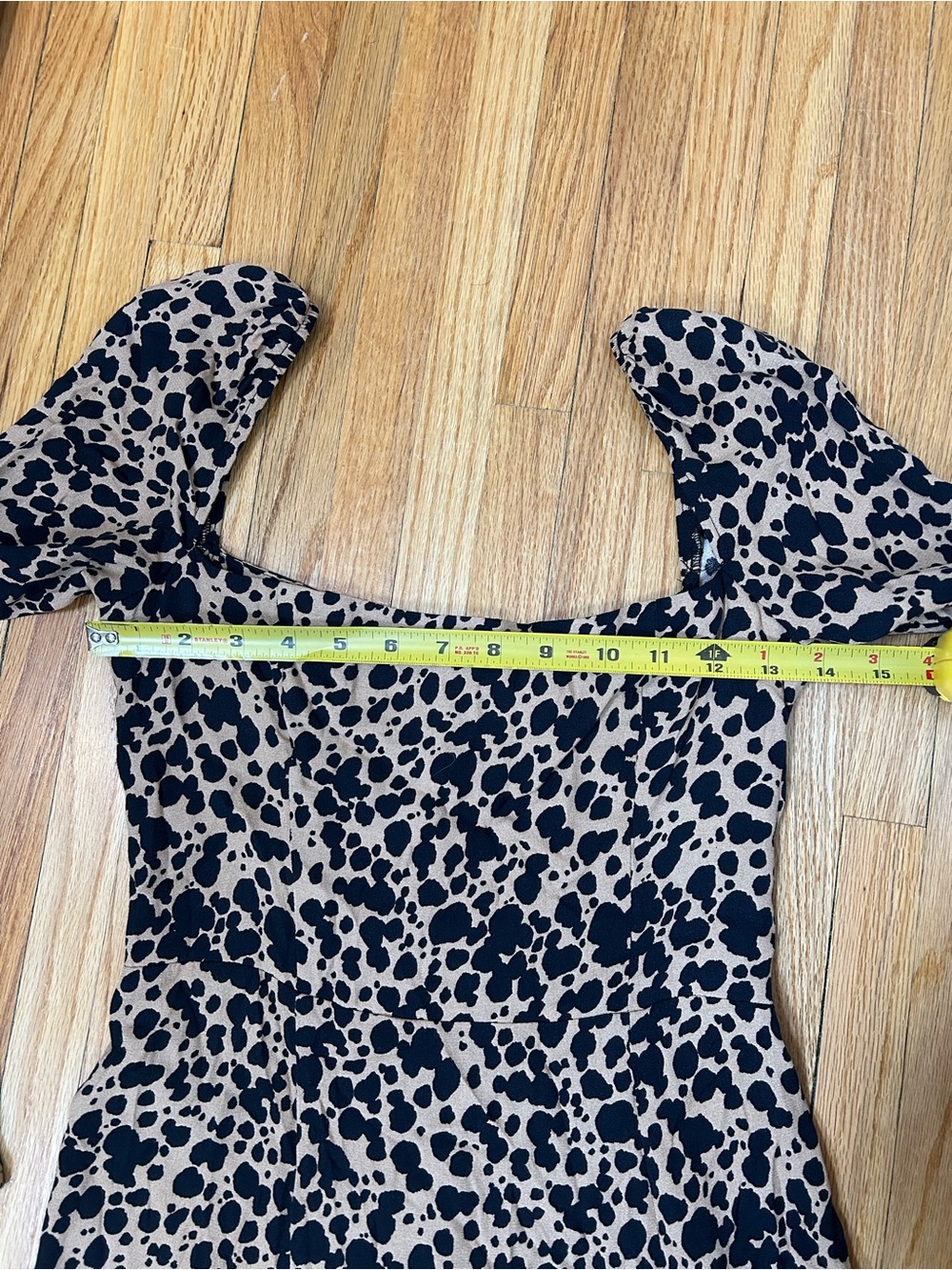 Reformation Sigmund Square Neck Midi Dress - Picture 7 of 9